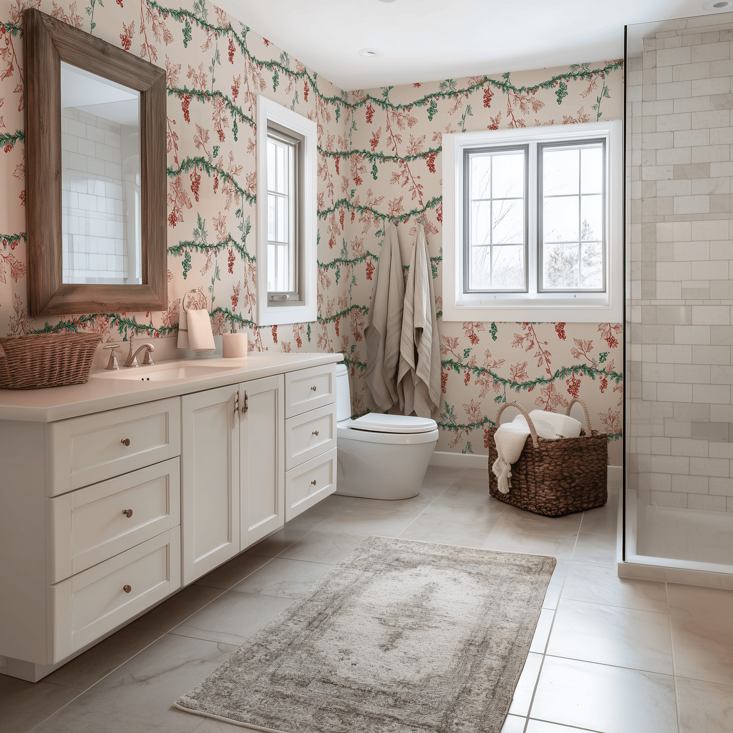 Leaf It to Joy Wallpaper - Painted Paper