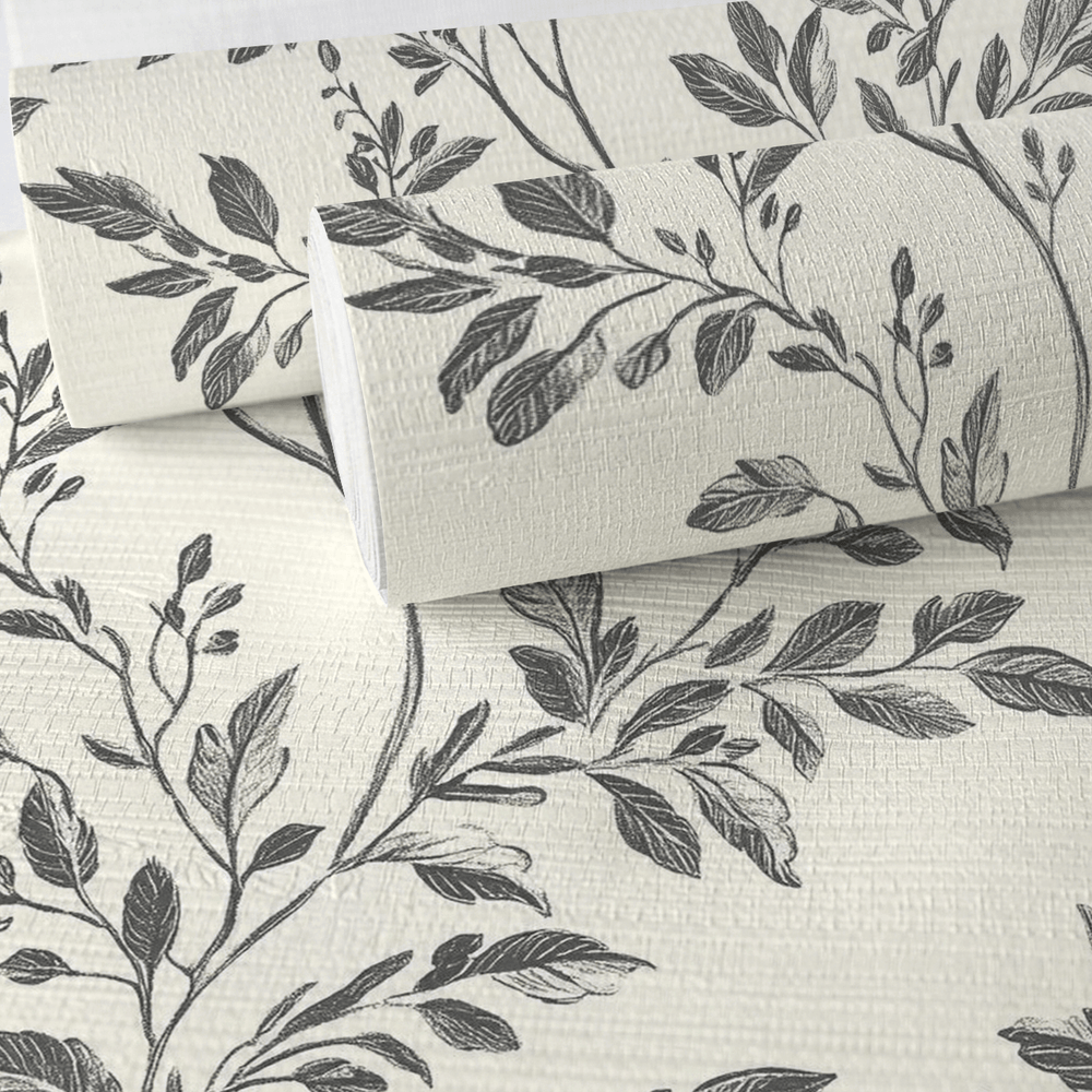 Leander Faux Grasscloth Wallpaper - Painted Paper