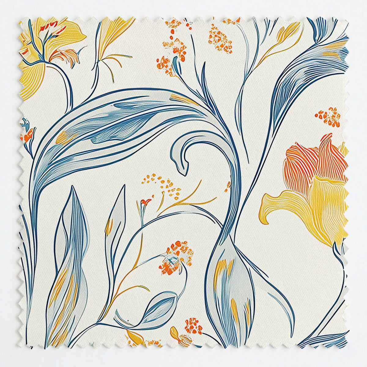 Lecce - Fabric - Painted Paper