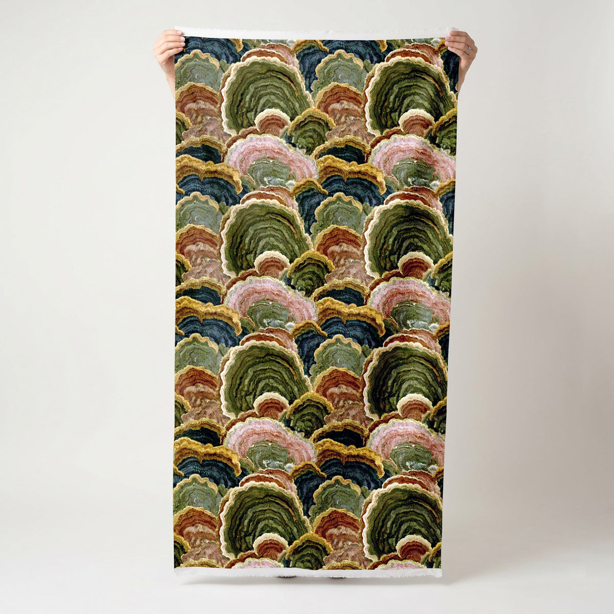 Ledger - Fabric - Painted Paper