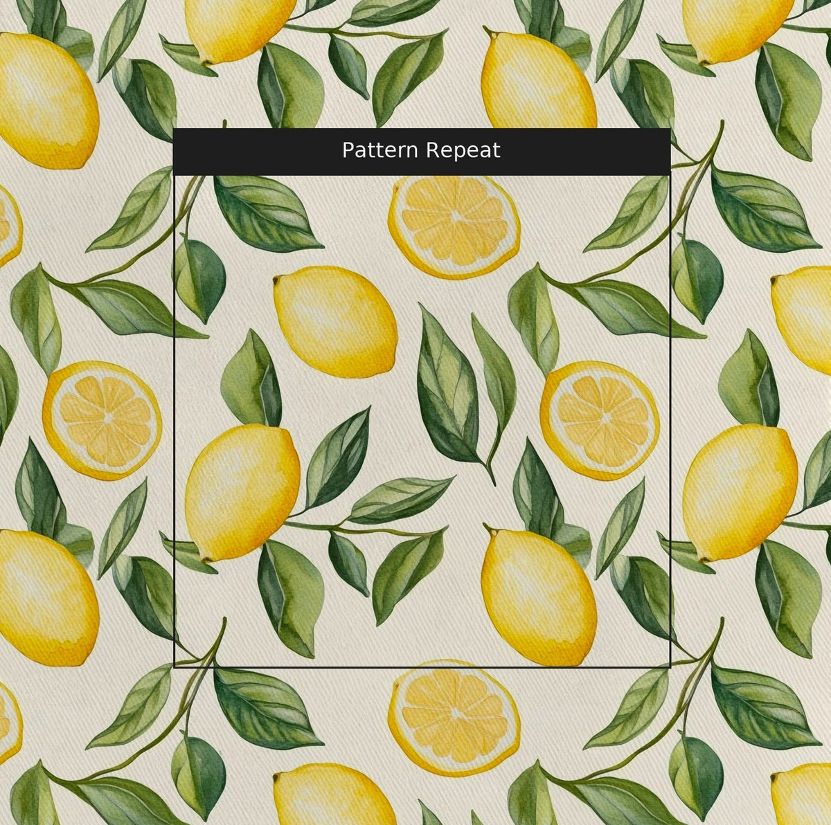 Lemonade Stand - Fabric - Painted Paper