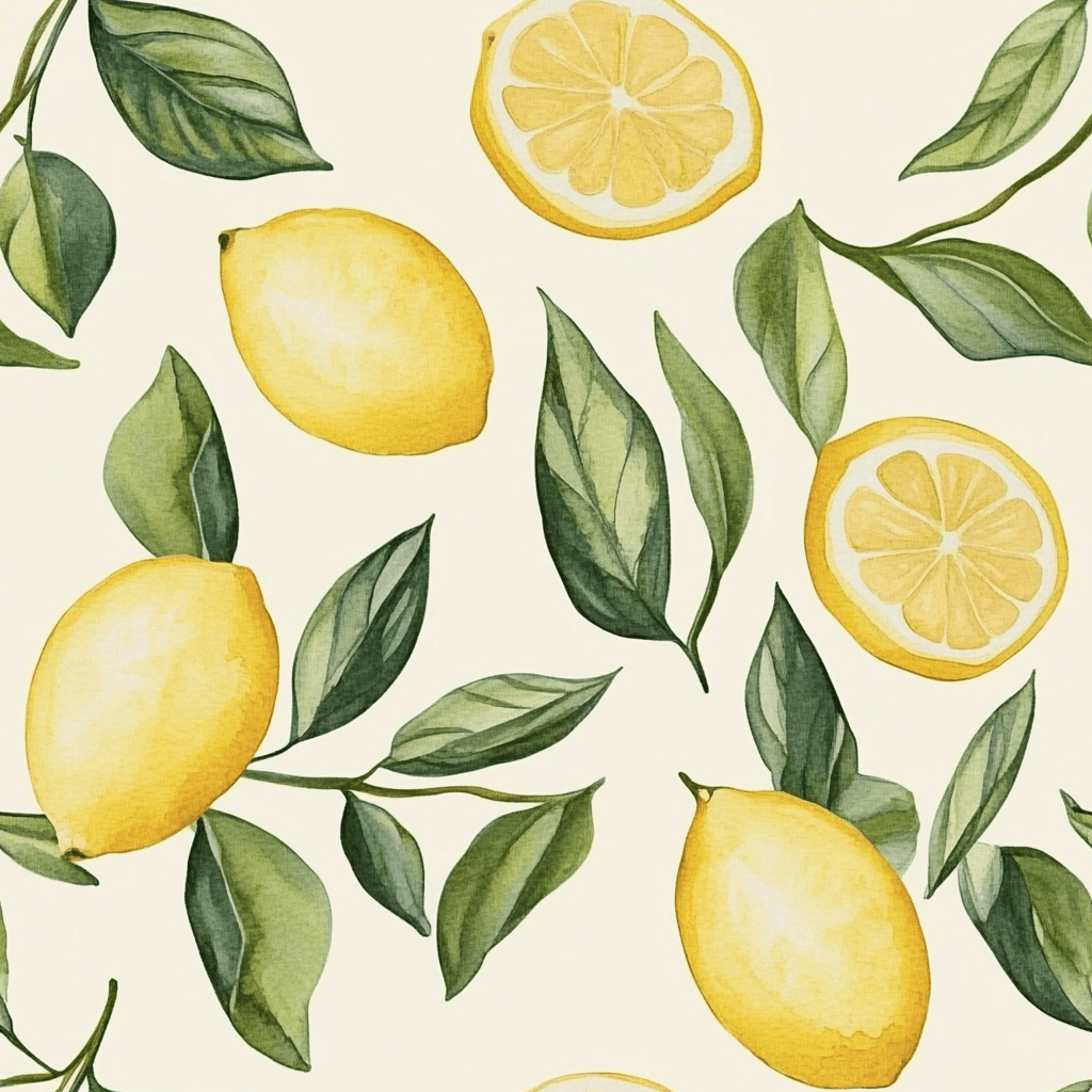 Lemonade Stand Wallpaper - Painted Paper