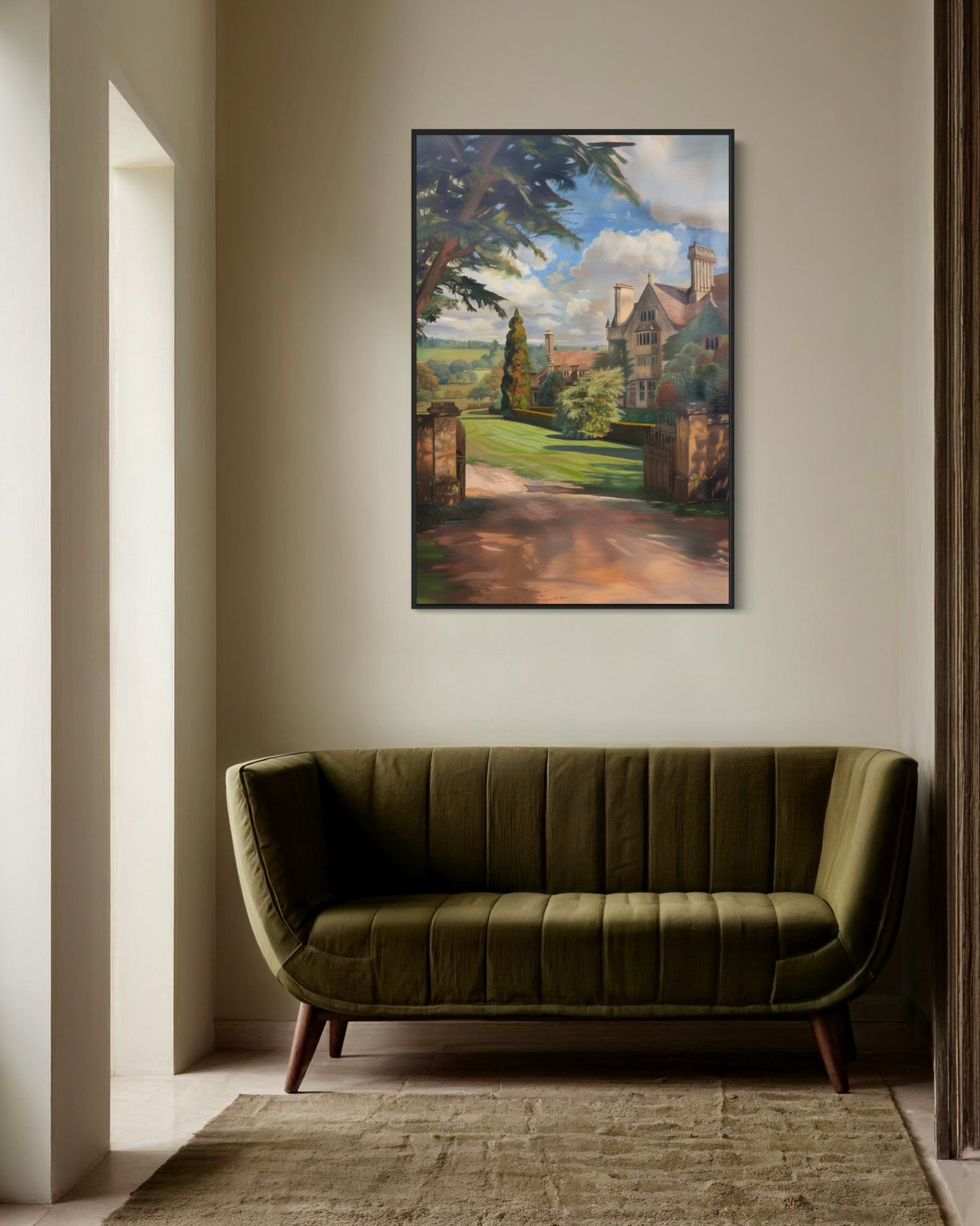 Lennard Canvas Print - Painted Paper