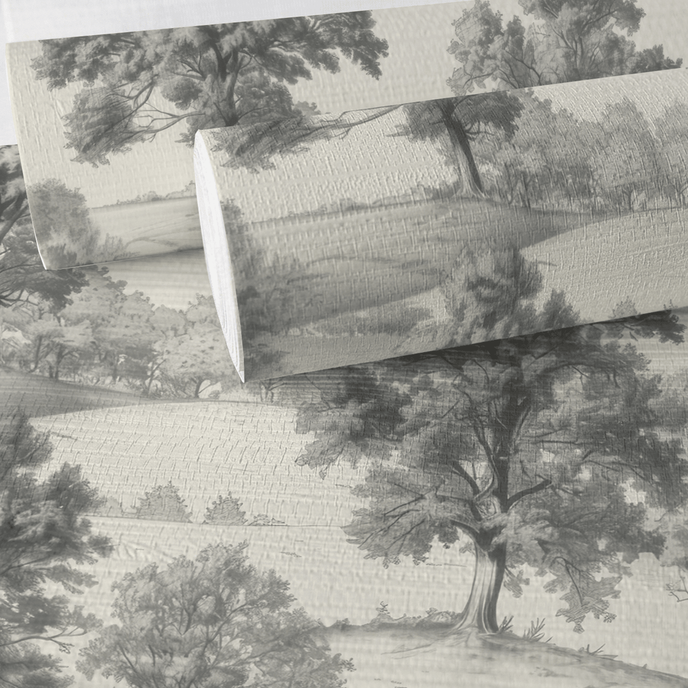 Lenora Faux Grasscloth Wallpaper - Painted Paper