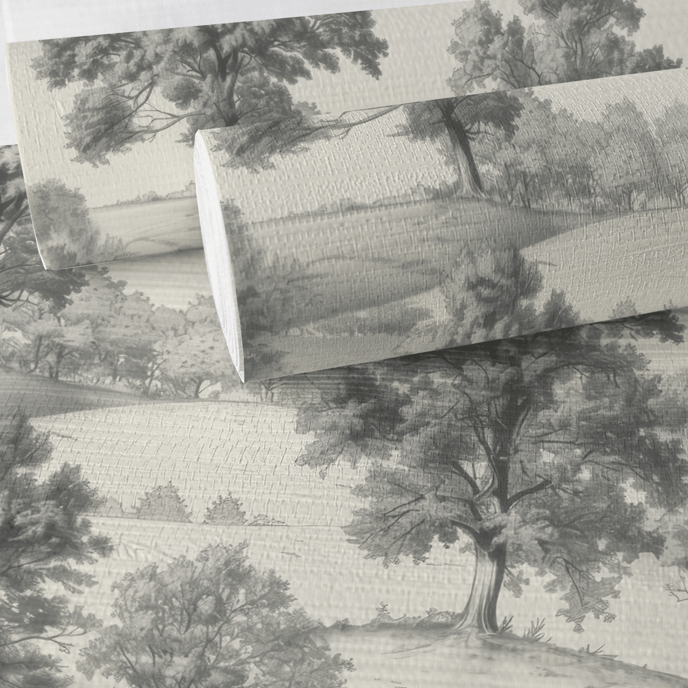 Lenora Faux Grasscloth Wallpaper - Painted Paper