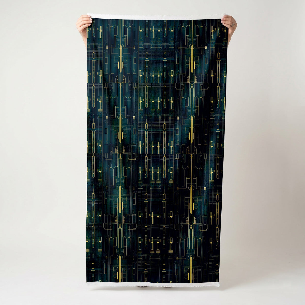 Leon Contemporary - Fabric - Painted Paper