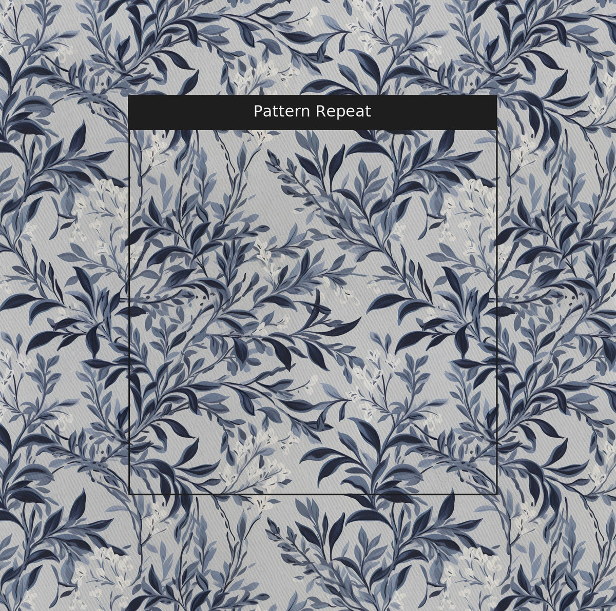 Lewen Floral - Fabric - Painted Paper