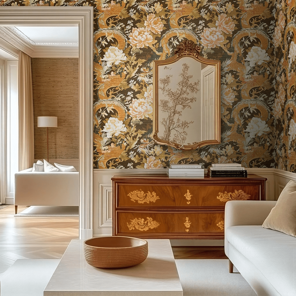 Lian Faux Grasscloth Wallpaper - Painted Paper