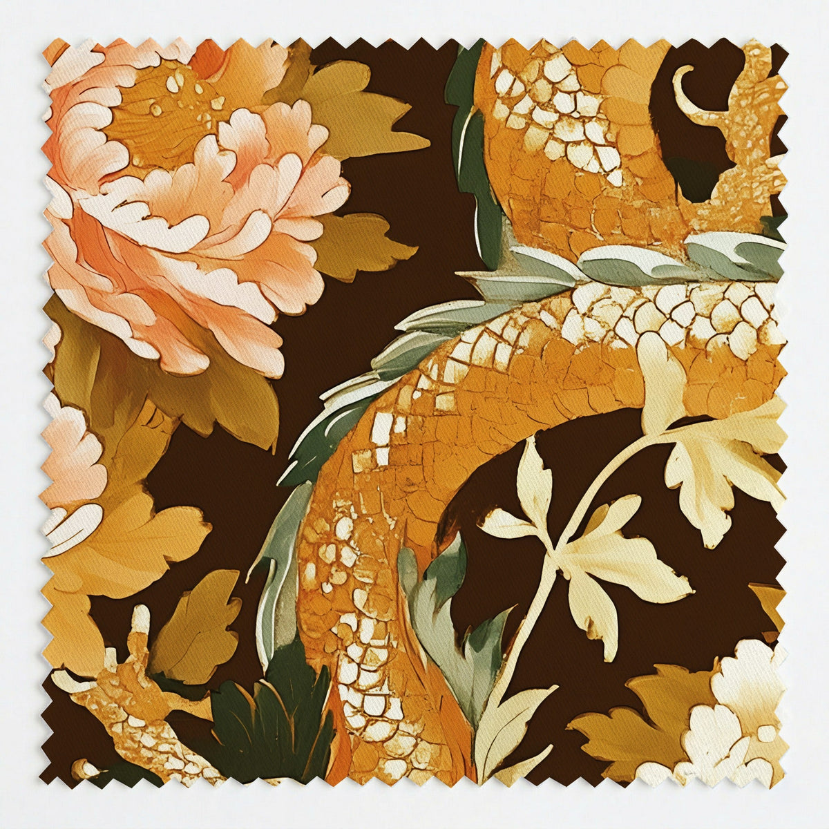 Lian - Premium - Fabric - Painted Paper
