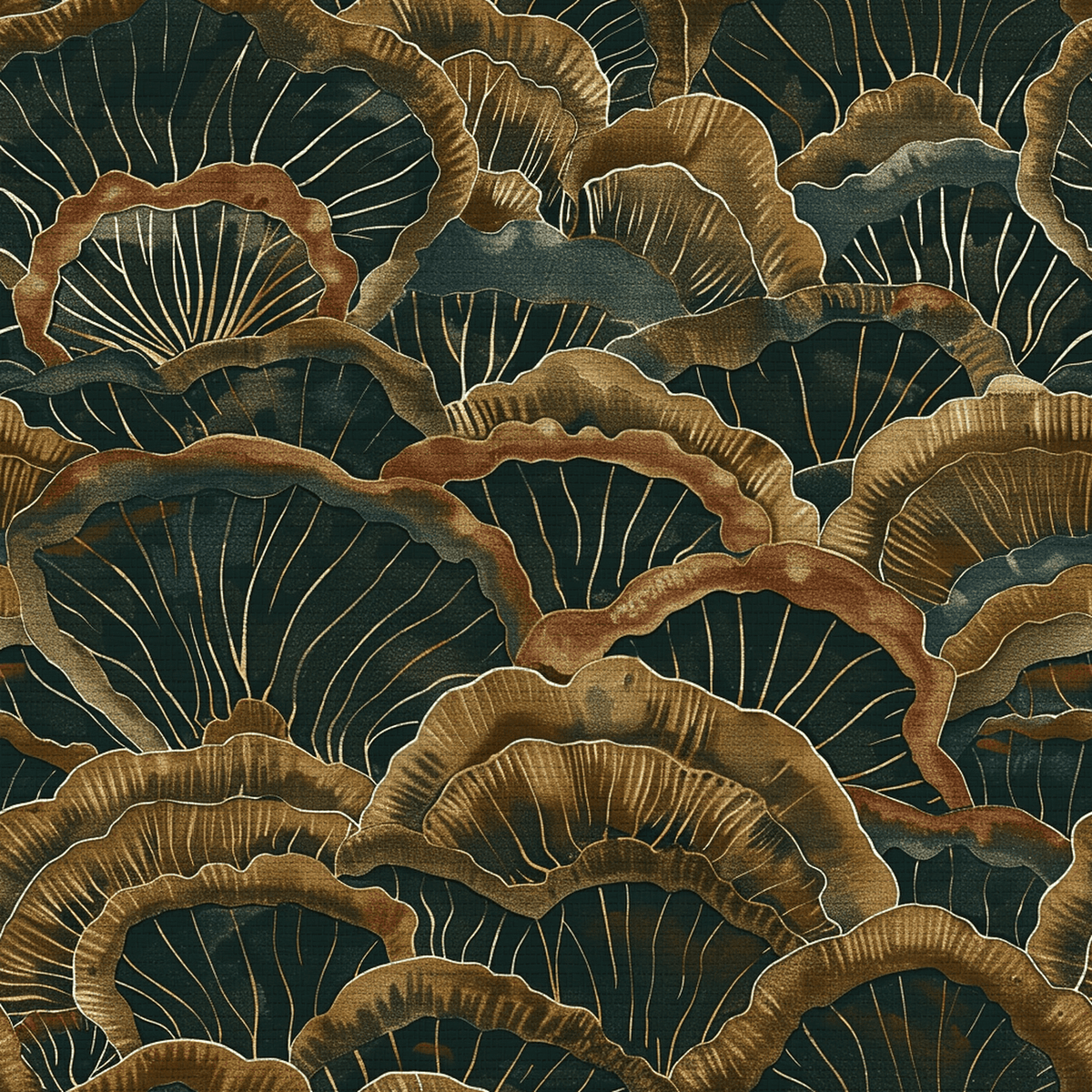 Lichen Faux Grasscloth Wallpaper - Painted Paper