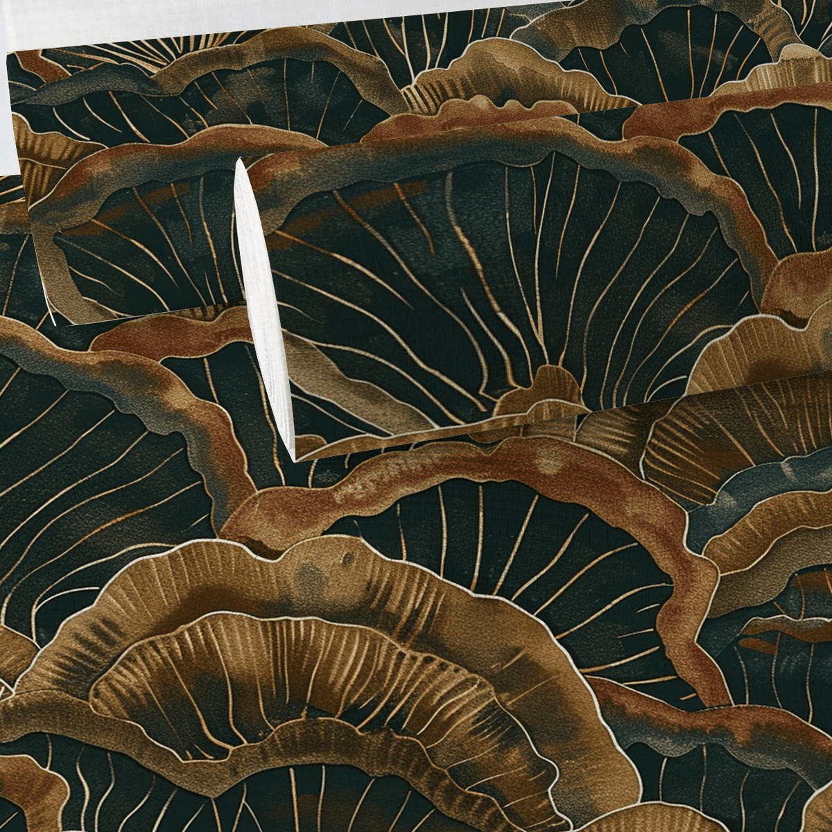 Lichen Faux Grasscloth Wallpaper - Painted Paper