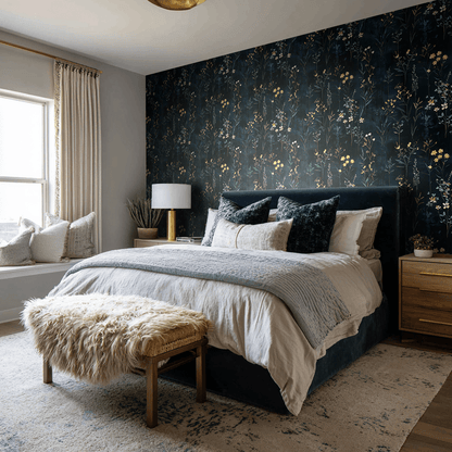 Lillia Wallpaper - Painted Paper