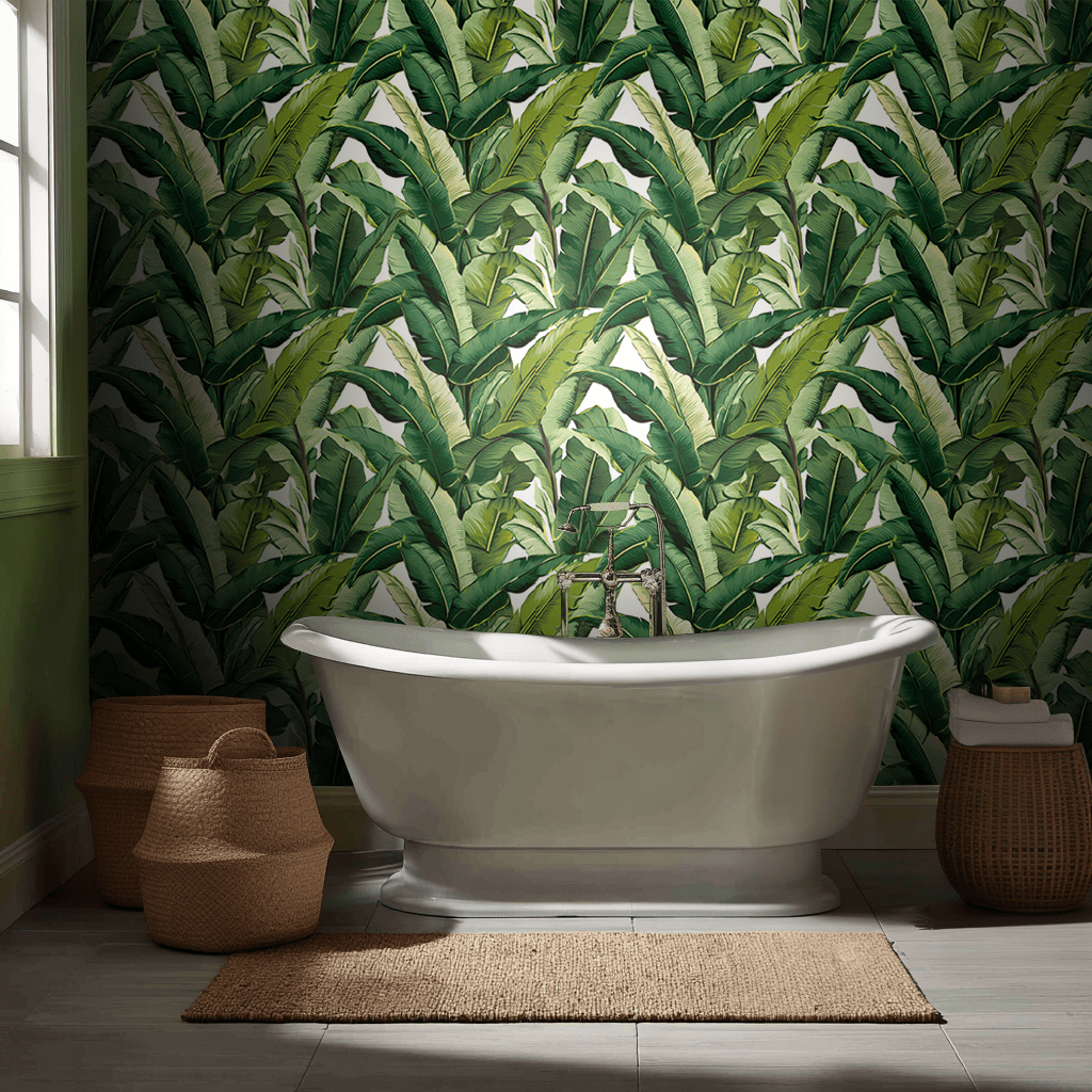 Lilya Tropical Wallpaper - Painted Paper