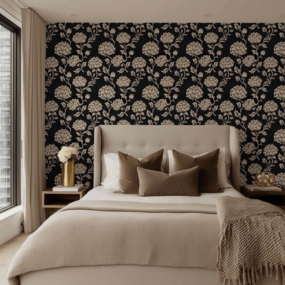 Linnea Wallpaper - Painted Paper