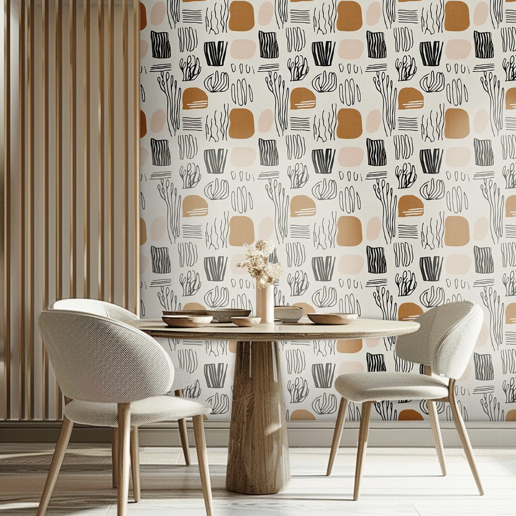 Liora Wallpaper - Painted Paper