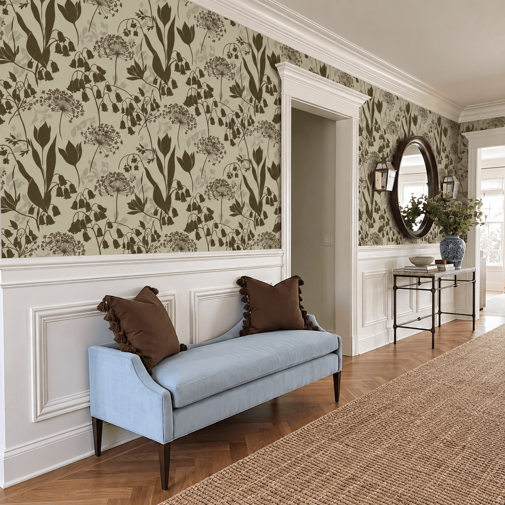 Little Luxuries - Chocolate Wallpaper - Painted Paper