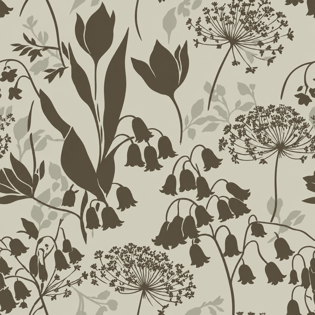 Little Luxuries - Chocolate Wallpaper - Painted Paper