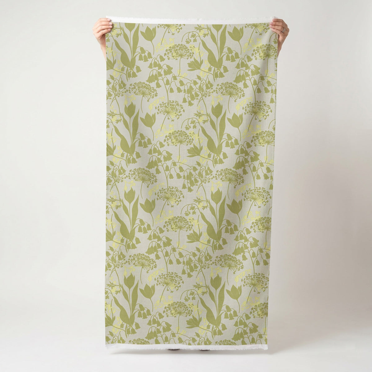 Little Luxuries - Olive - Fabric - Painted Paper