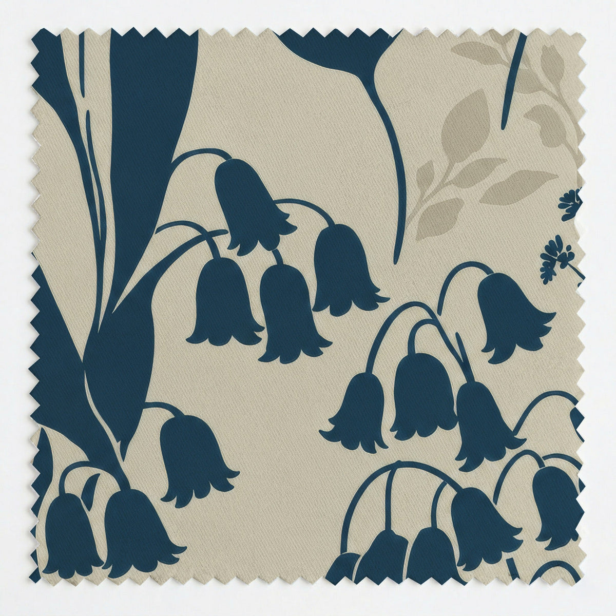 Little Luxuries - Teal - Fabric - Painted Paper