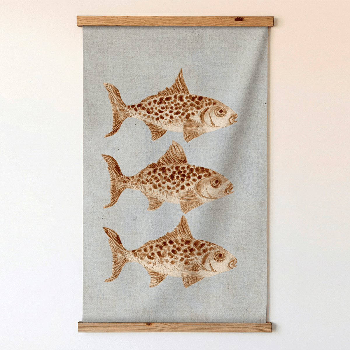 Little Pond - Tapestry - Painted Paper