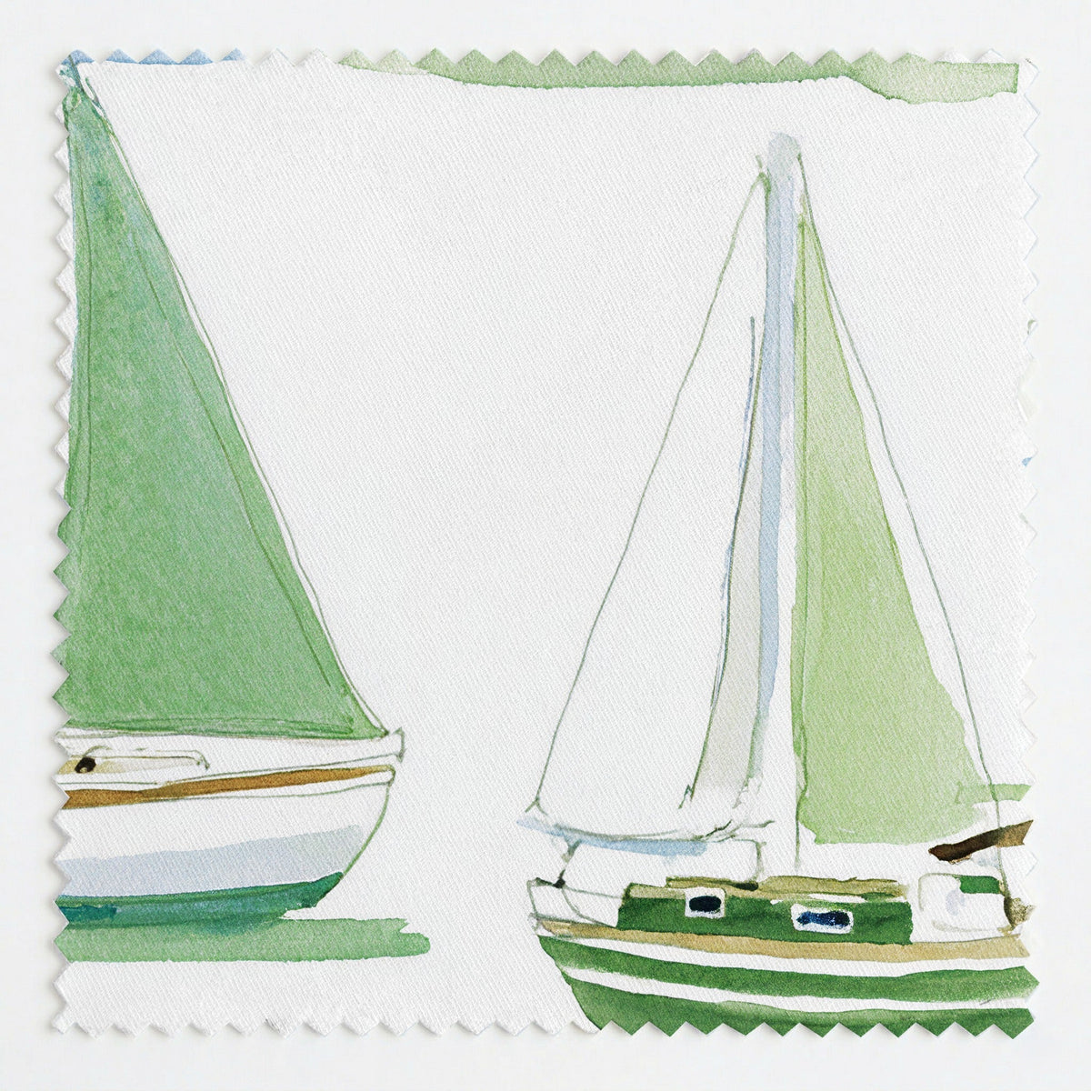 Little Sailer - Fabric - Painted Paper