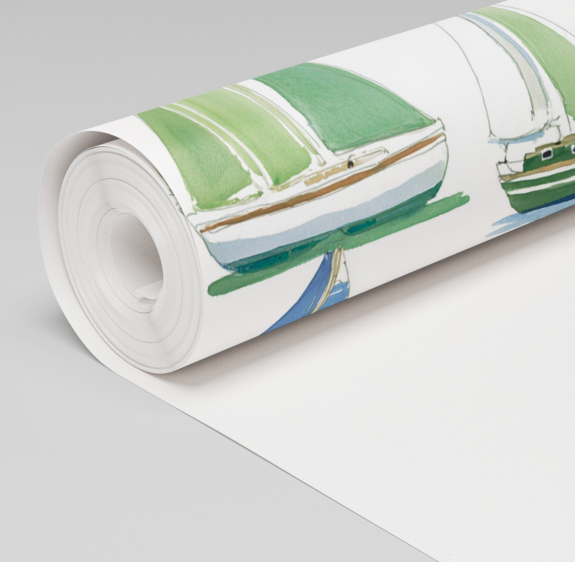 Little Sailer Wallpaper - Painted Paper
