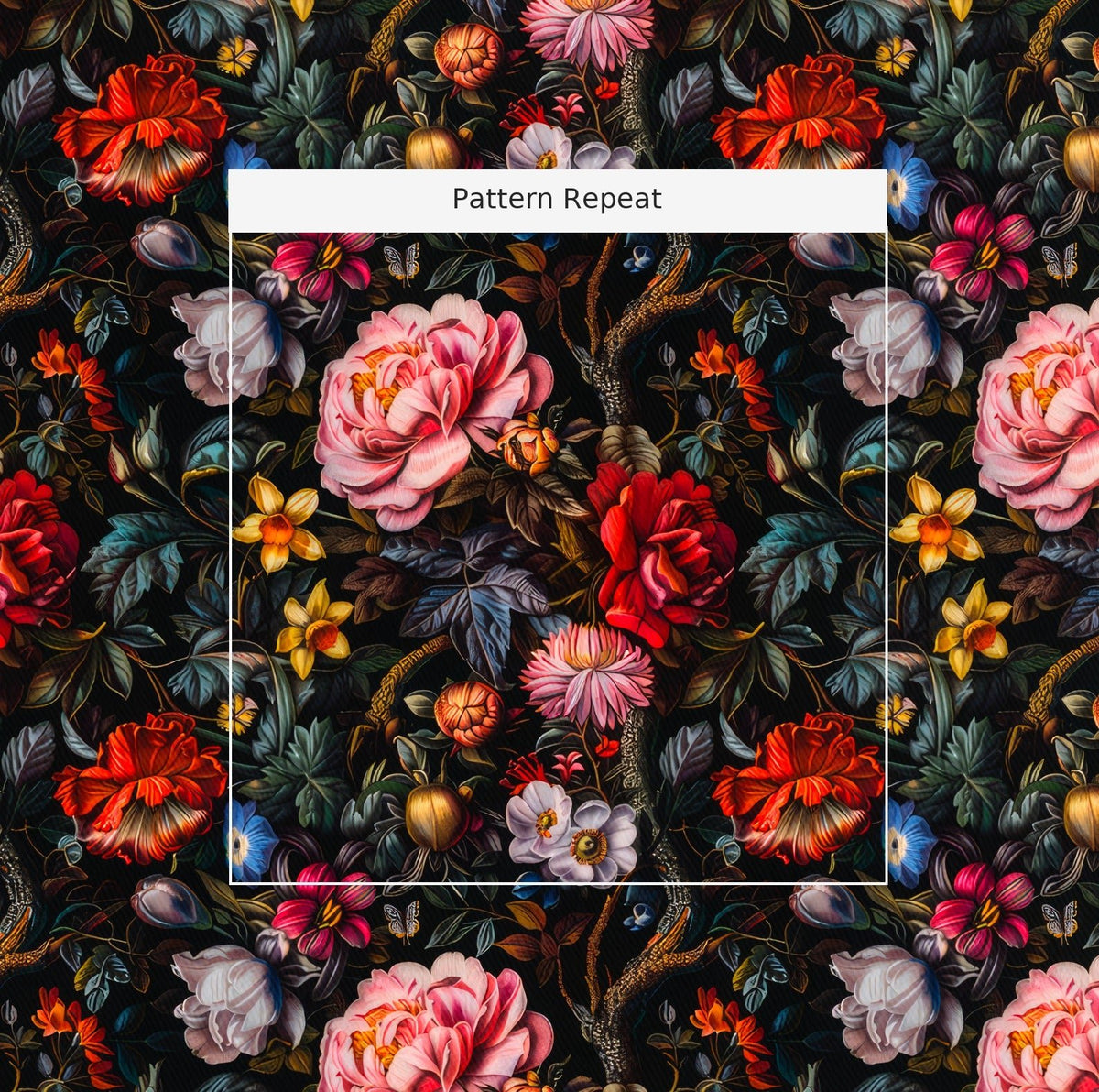 Lorelei - Fabric - Painted Paper