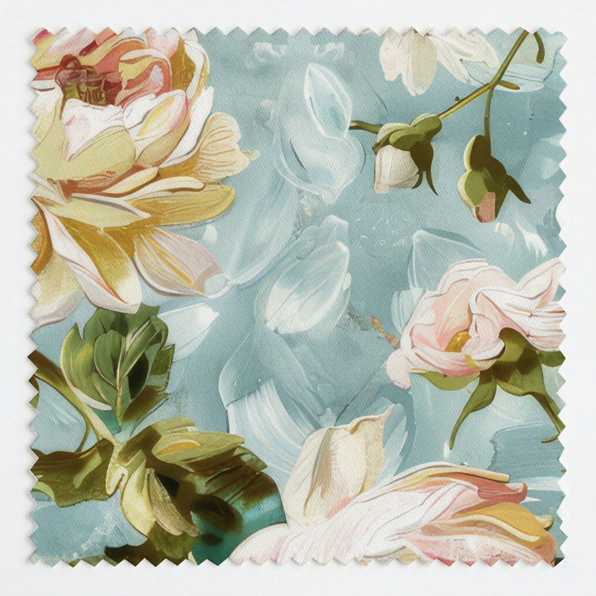 Louisa Floral - Fabric - Painted Paper