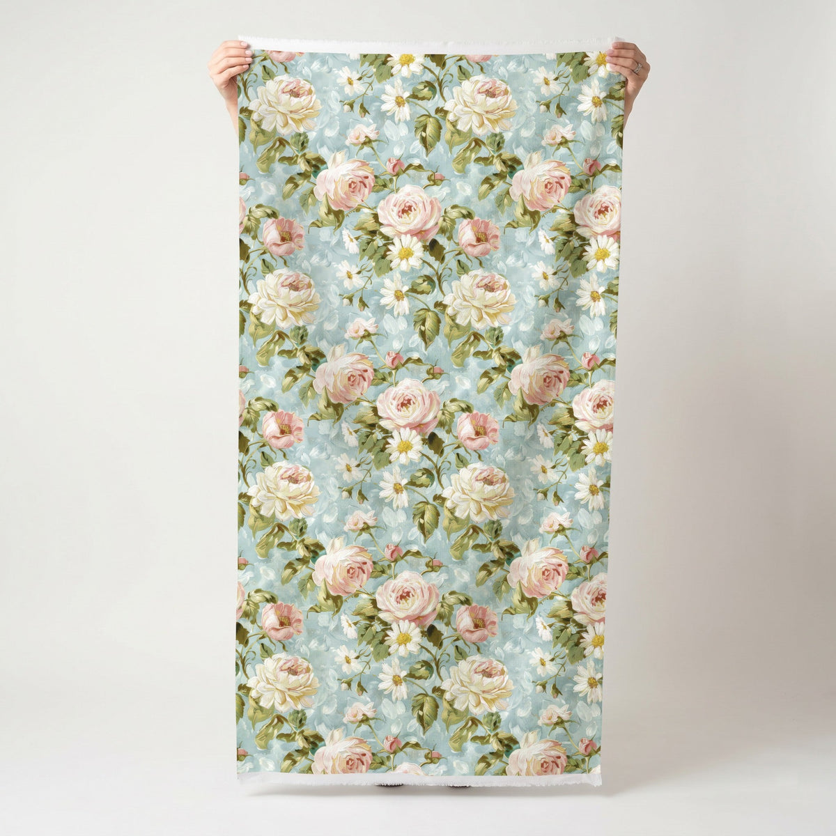 Louisa Floral - Fabric - Painted Paper