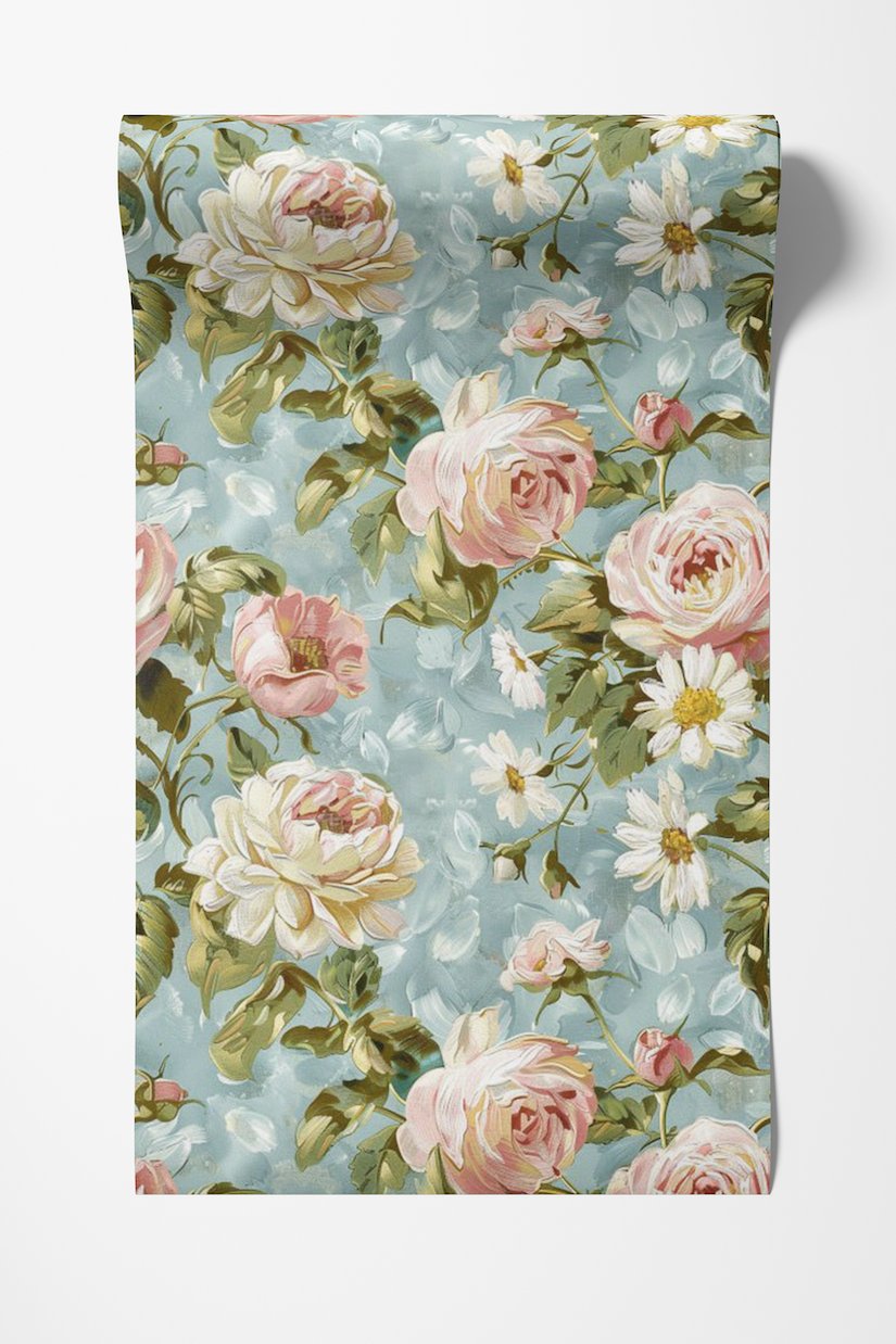 Louisa Floral Wallpaper - Painted Paper