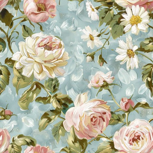 Louisa Floral Wallpaper - Painted Paper