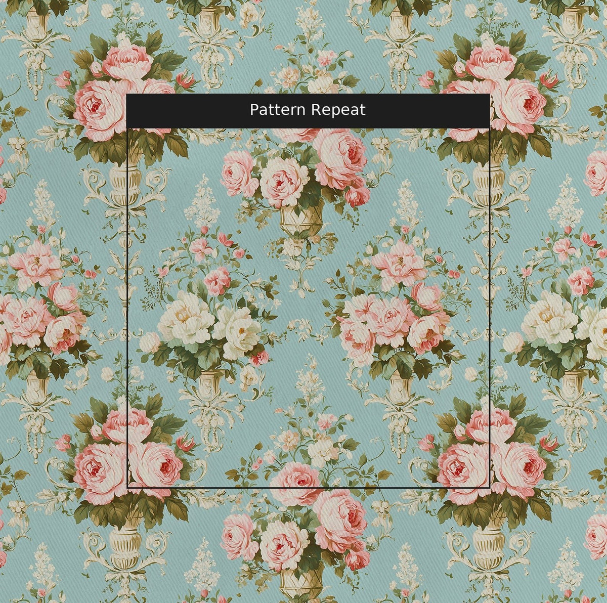 Lourdes - Fabric - Painted Paper