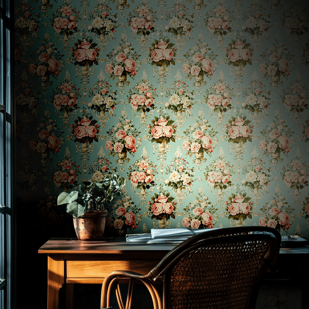 Lourdes Wallpaper - Painted Paper