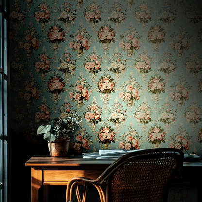 Lourdes Wallpaper - Painted Paper