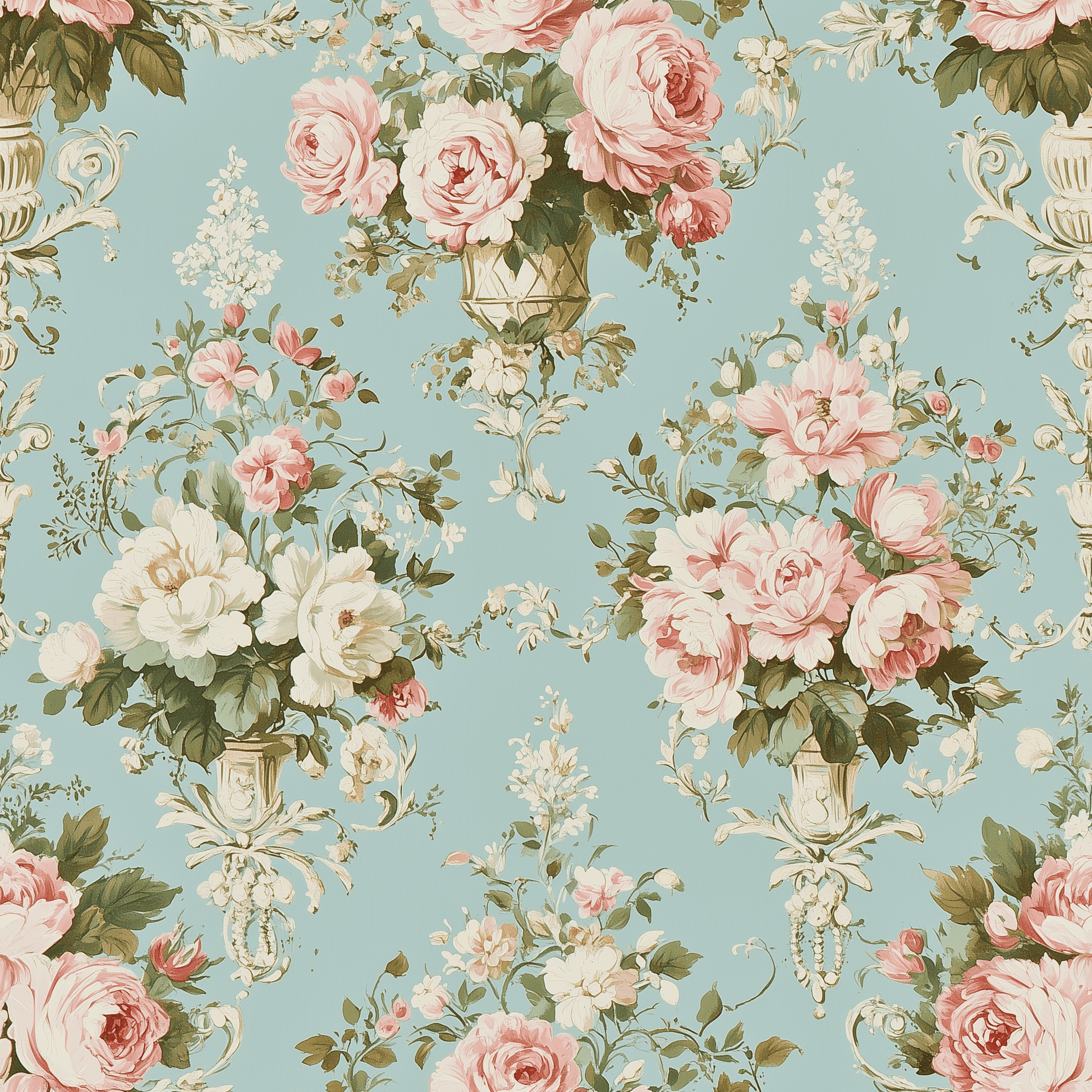 Lourdes Wallpaper - Painted Paper