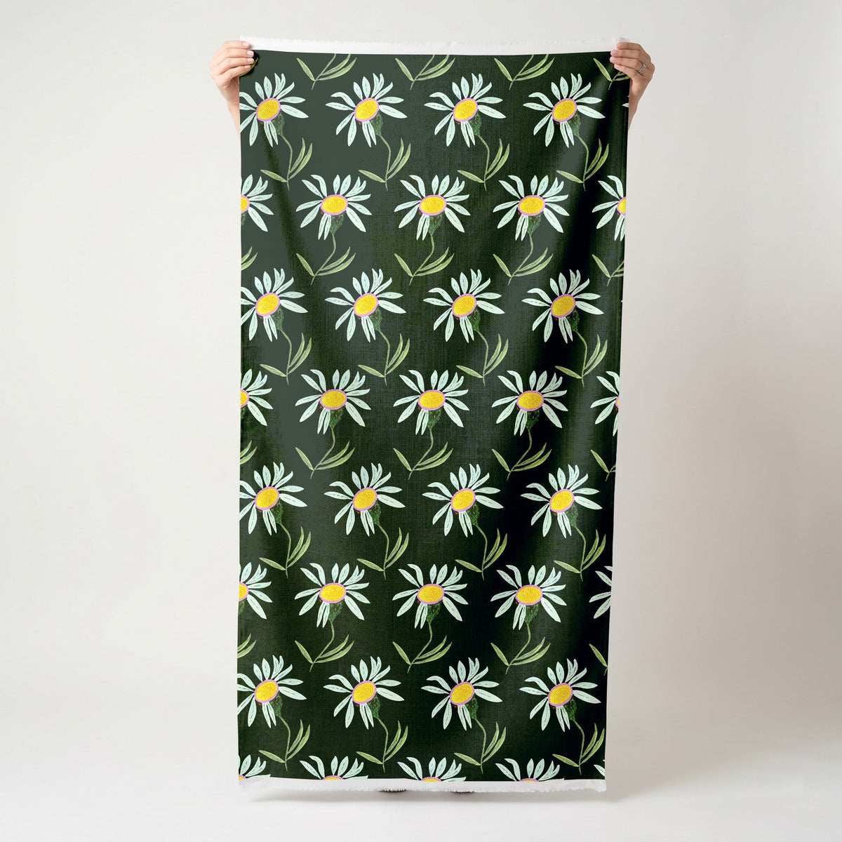 Loves Me Not - Fabric - Painted Paper