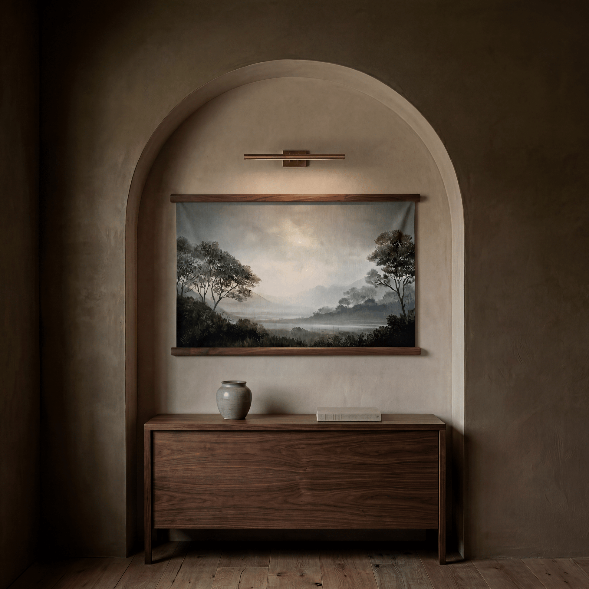 Lowlands - Tapestry - Painted Paper