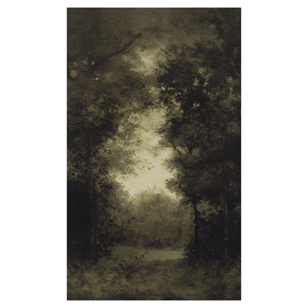 Lowlight Path - Tapestry - Painted Paper