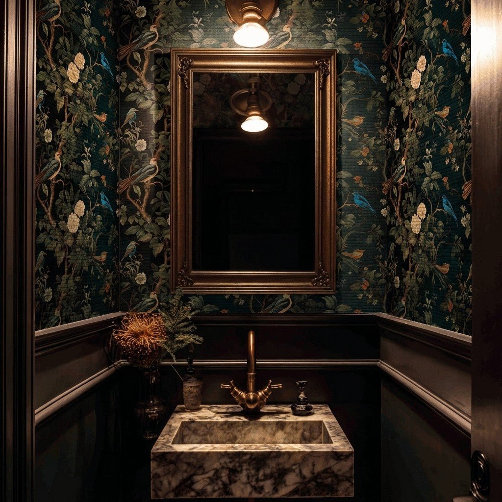 Luca Bloom Faux Grasscloth Wallpaper - Painted Paper