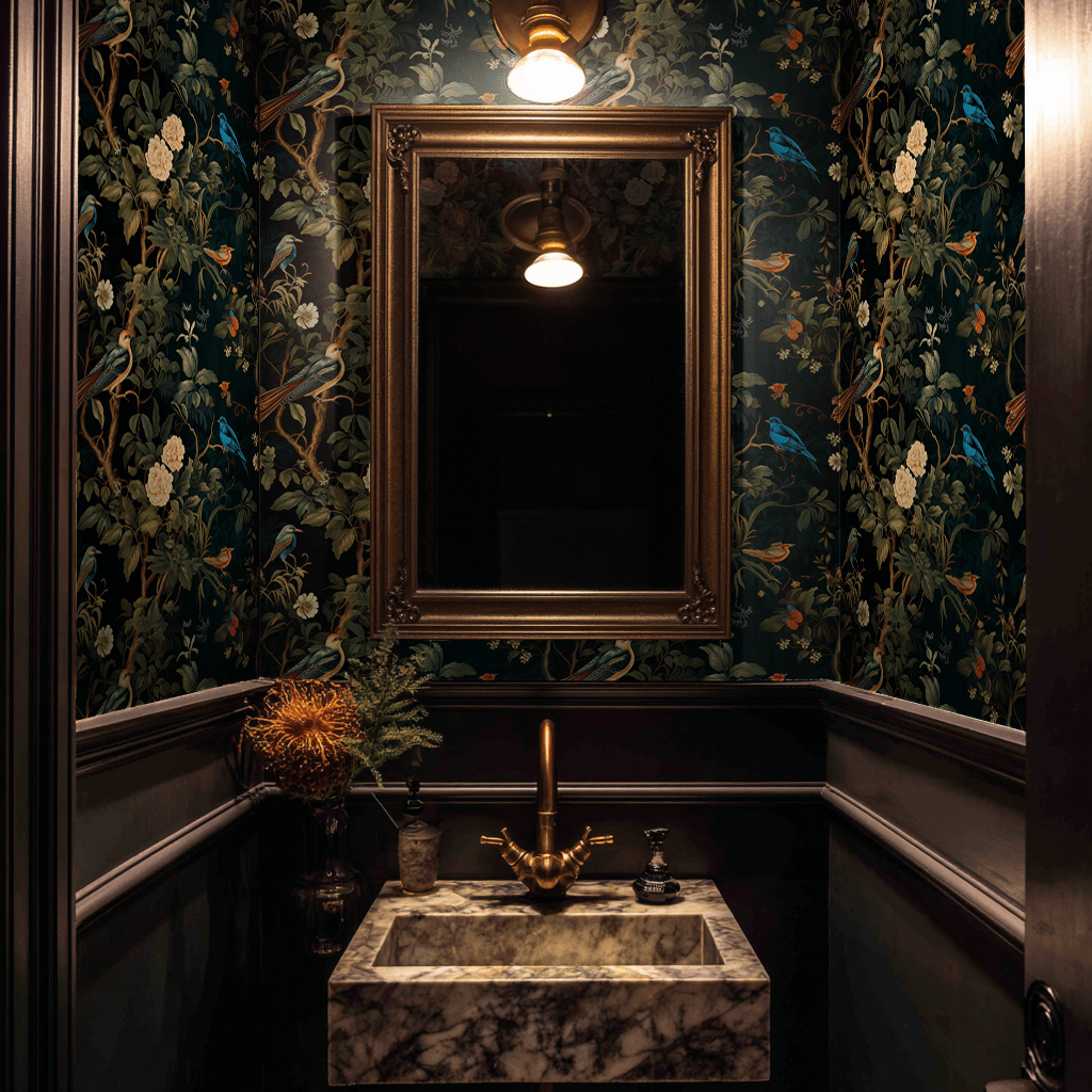 Luca Bloom Wallpaper - Painted Paper