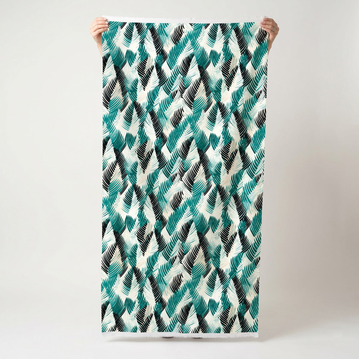 Lula Fern - Fabric - Painted Paper