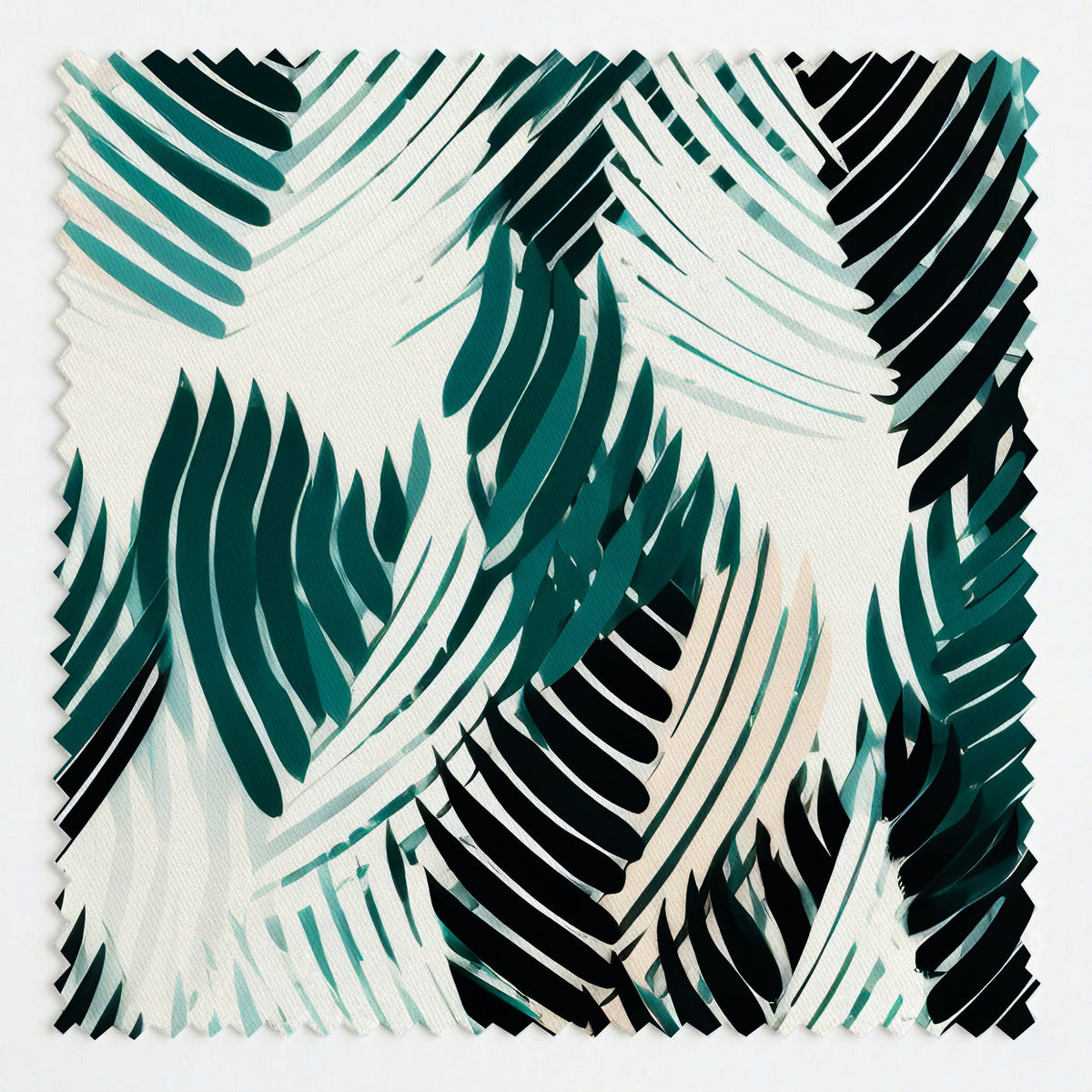 Lula Fern - Fabric - Painted Paper