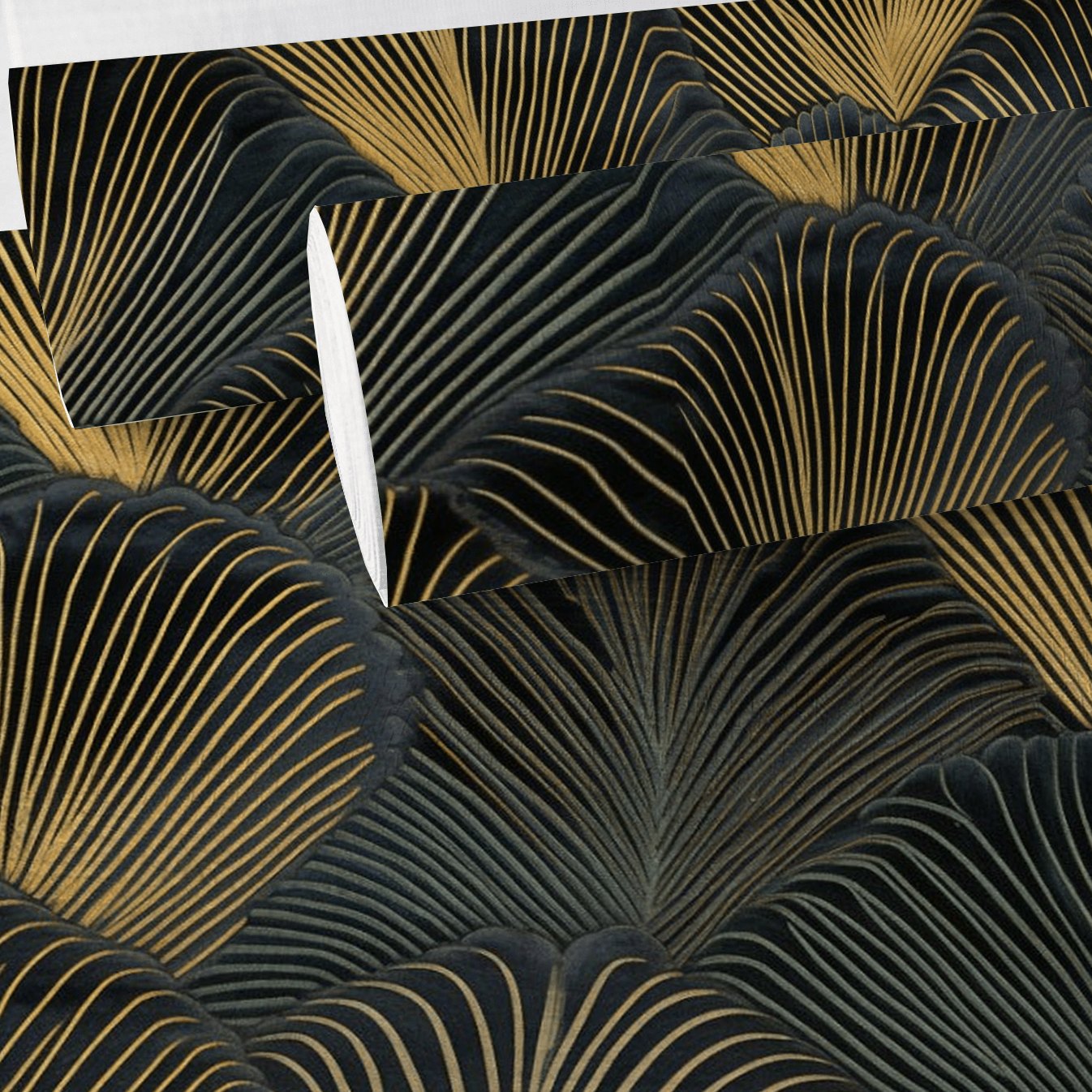 Luminara Faux Grasscloth Wallpaper - Painted Paper
