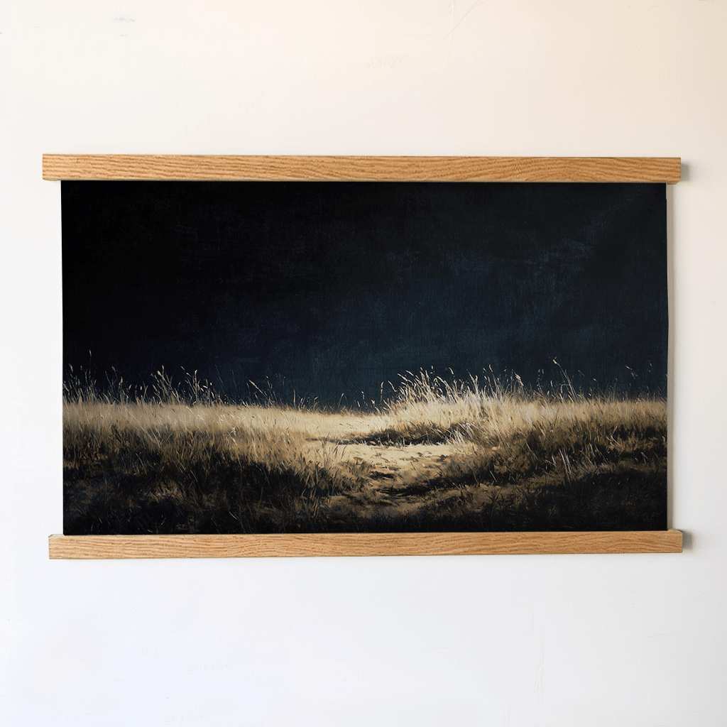 Luminous Field - Tapestry - Painted Paper