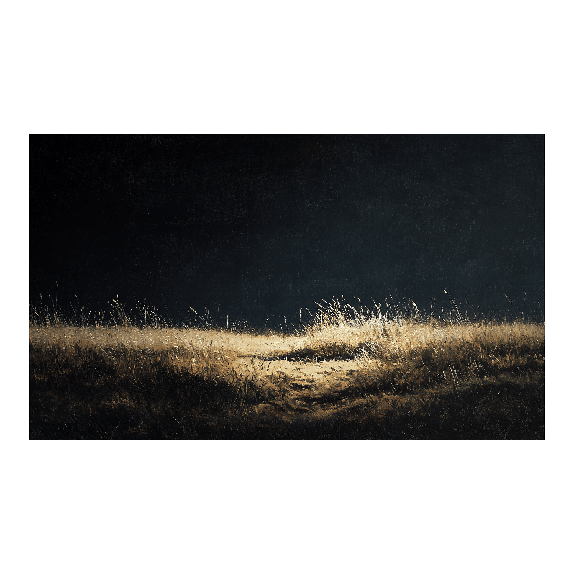 Luminous Field - Tapestry - Painted Paper