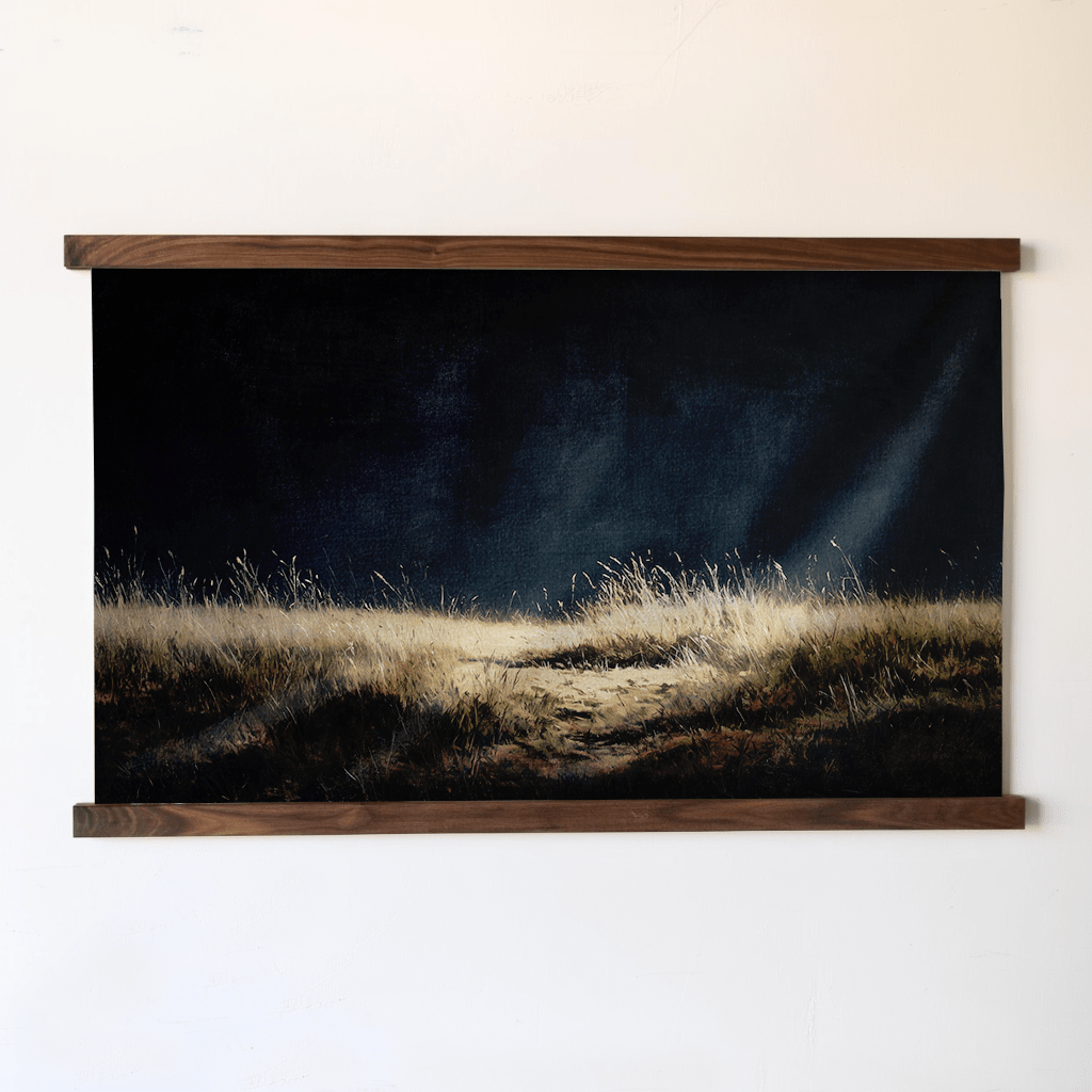 Luminous Field - Tapestry - Painted Paper