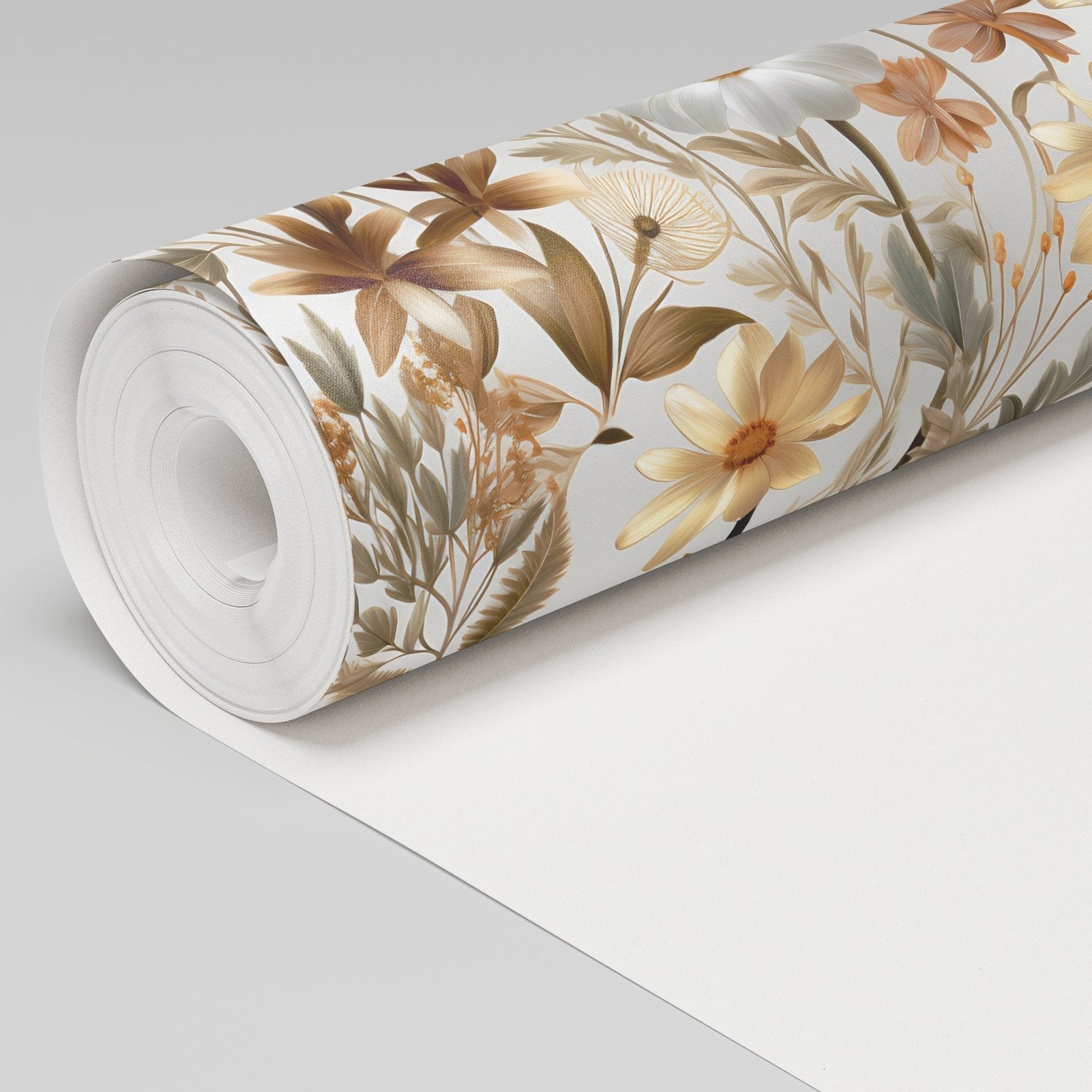 Luna Floral Wallpaper - Painted Paper