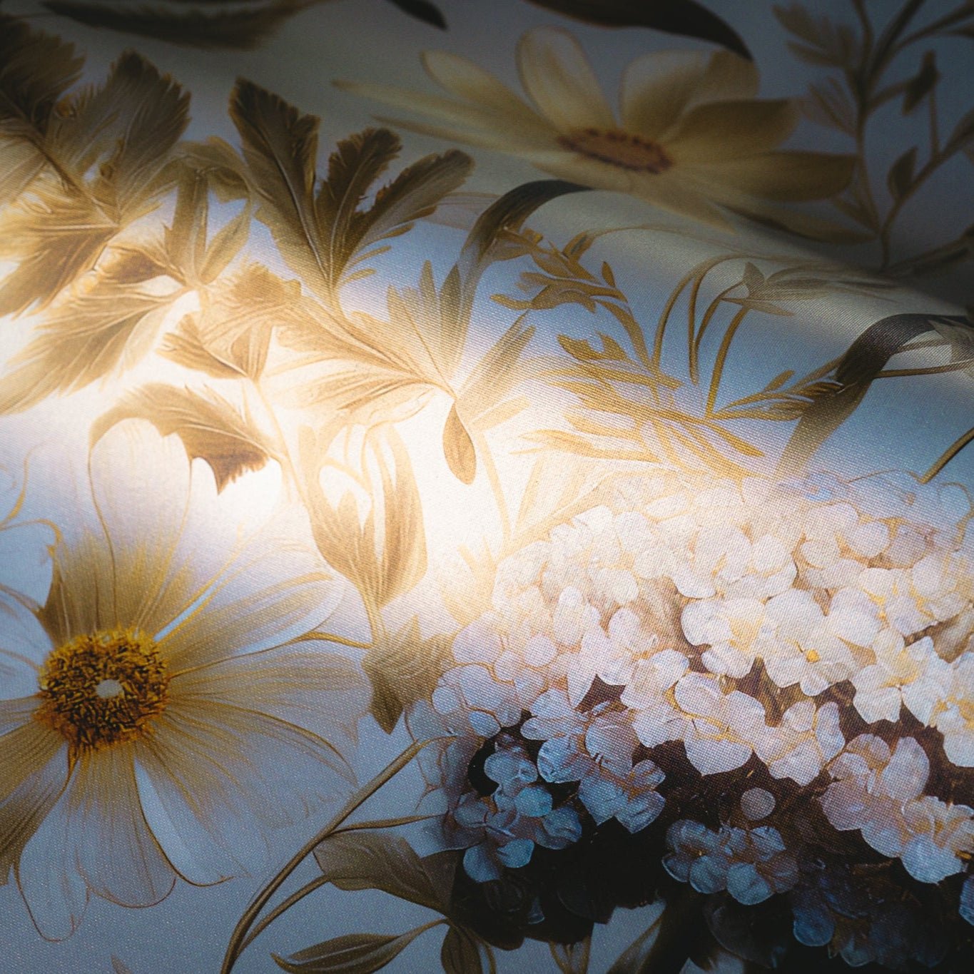 Luna Floral Wallpaper - Painted Paper