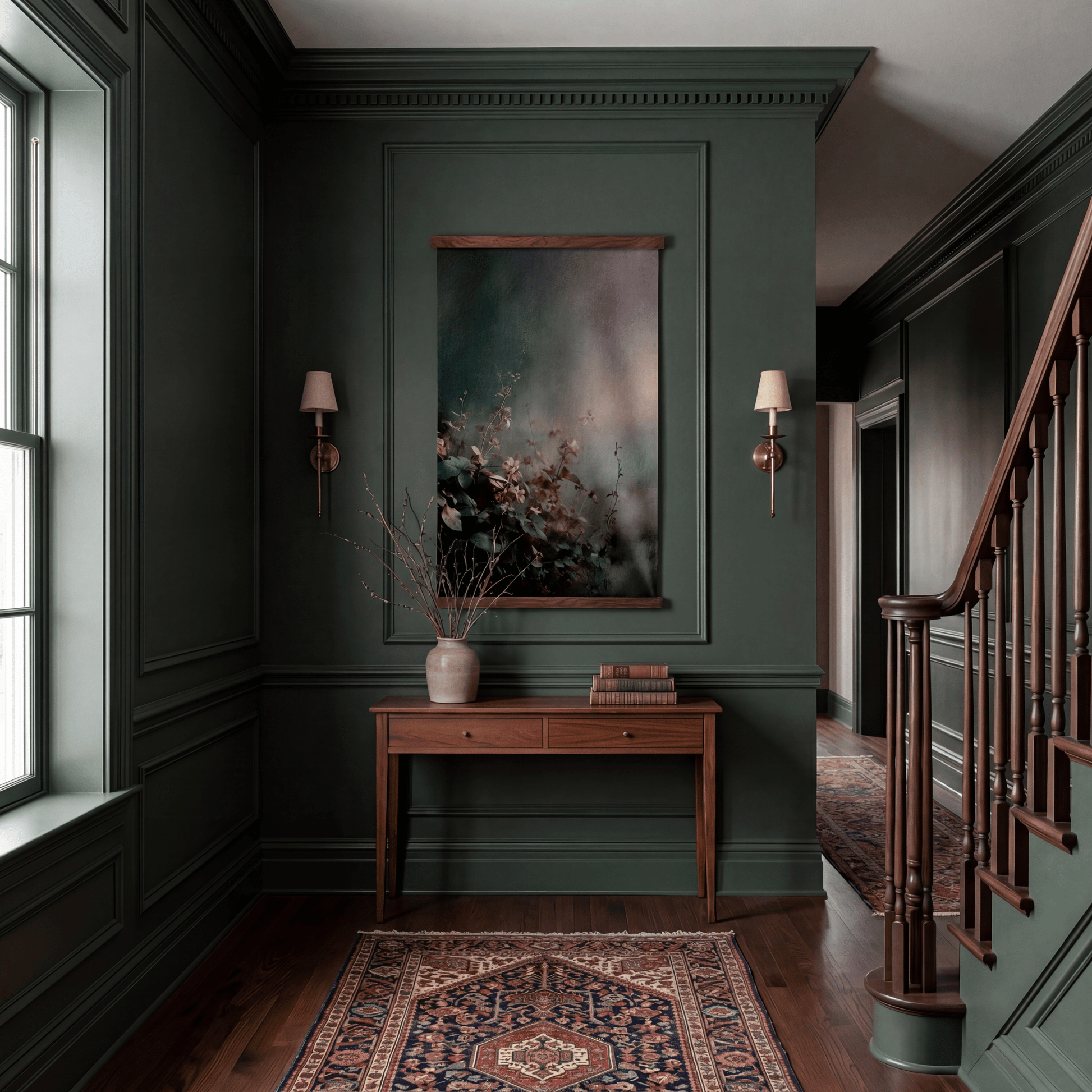 Lush Greenery - Tapestry - Painted Paper