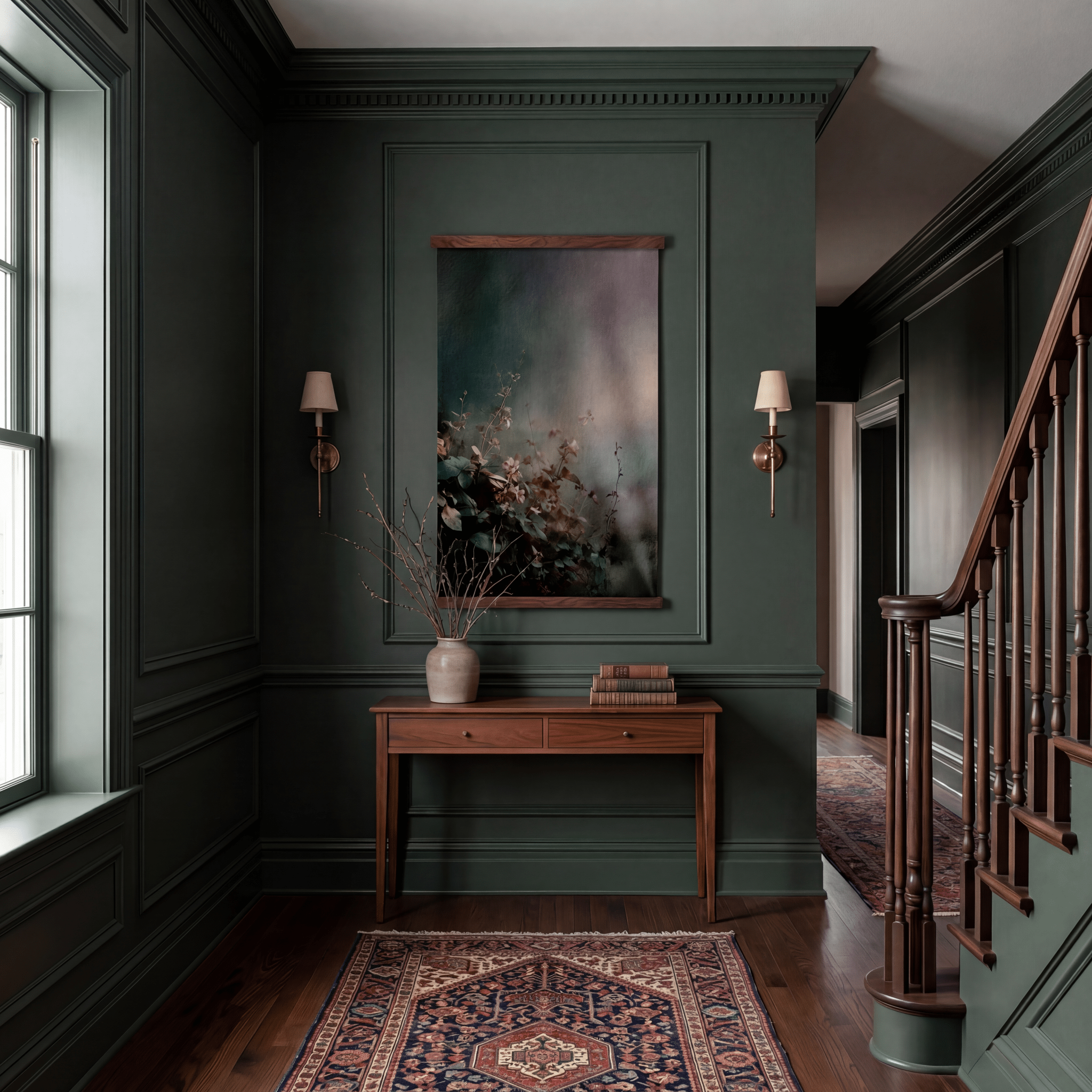 Lush Greenery - Tapestry - Painted Paper